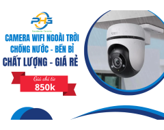 Top những mẫu Camera Wifi ngoài trời chất lượng, giá rẻ