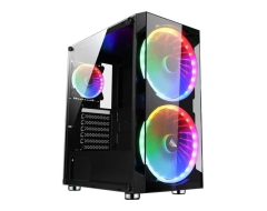 Thùng máy Case VSPTECH Gaming FA-405 Sẵng 2 Fan led lớn