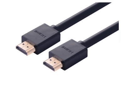 Cable HDMI 15m Ugreen 10111 chuẩn 1.4 4K * 2K HD104 (Dây tròn trơn đen, hàng cao cấp)