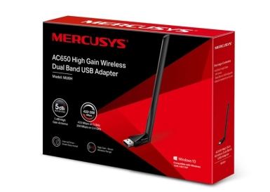 USB Wifi Mercusys MU6H băng tần kép AC650