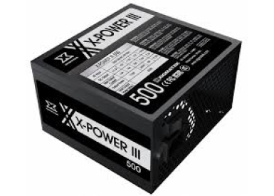 Nguồn CST XIGMATEK X-POWER III 500 450W Black Chính hãng (2x4+4pin, 6+2pin, Dây dài, Kèm dây nguồn)