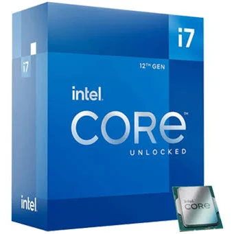 CPU Intel Core i7 12700F Box (Socket 1700/ Base 2.1 GHz/ Turbo 4.9GHz/ 12  Cores/ 20 Threads/ Cache 25MB)